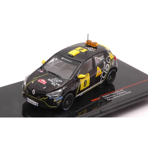 RENAULT CLIO N.0 RALLY MONTE CARLO 2020 BERNARDI-BELLOTTO 1:43 Ixo Model Auto Rally Modellino