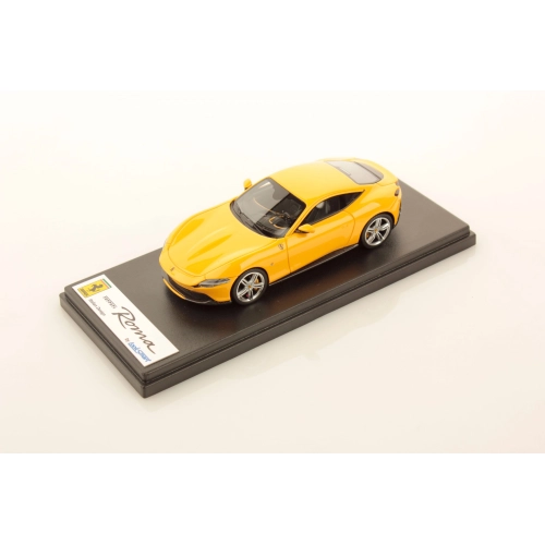 FERRARI ROMA 2020 GIALLO MODENA 1:43 Looksmart Auto Stradali Modellino