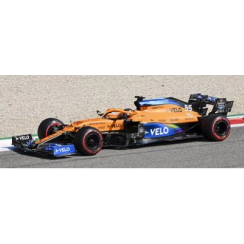 MC LAREN MCL35 CARLOS SAINZ JR.2020 N.55 2nd ITALIAN GP 1:43 Spark Model Formula 1 Modellino