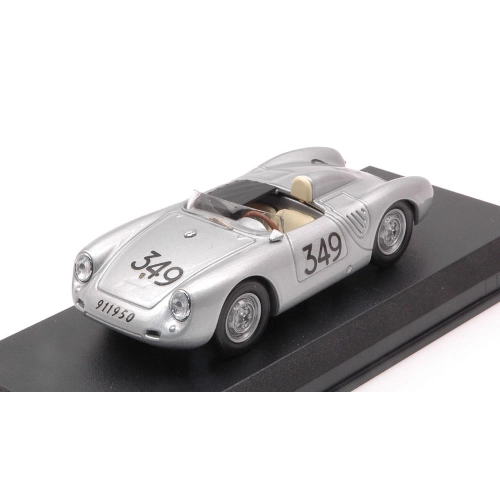 PORSCHE 1500 RS N.349 MILLE MIGLIA 1957 UMBERTO MAGLIOLI 1:43 Best Model Auto Competizione Modellino