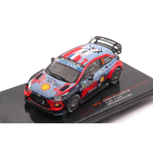 HYUNDAI i20 COUPE WRC N.9 RALLY MONTE CARLO 2020 LOEB-ELENA 1:43 Ixo Model Auto Rally Modellino