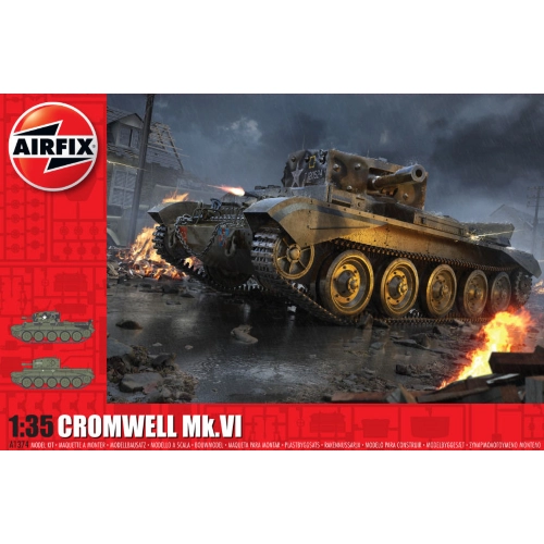 CRUISER MK VIII A27M CROMWELL MK VI KIT 1:35 Airfix Kit Mezzi Militari Modellino
