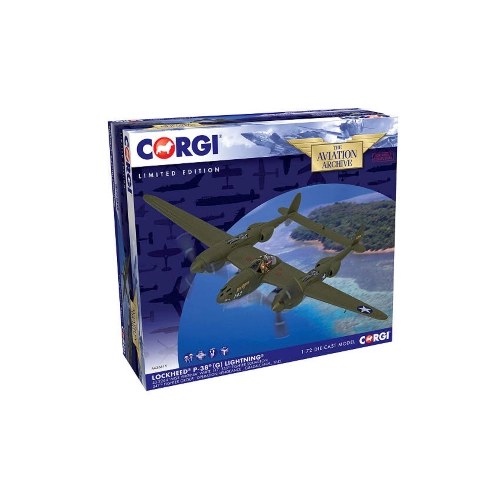 LOCKHEED P-38G 339th FS 347th FG OPERATION VENGEANCE 1:72 Corgi Aerei Modellino