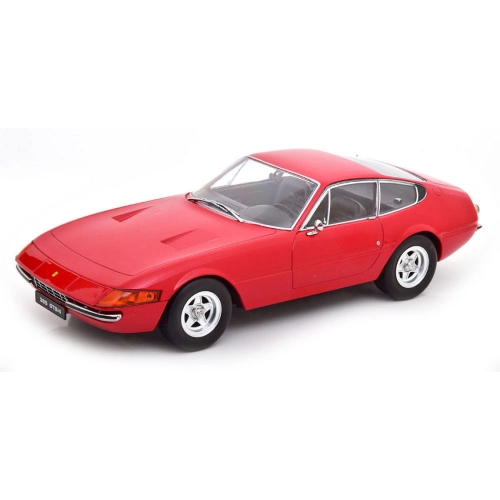 FERRARI 365 GTB/4 DAYTONA COUPE' 2 SERIES 1971 RED 1:18 KK Scale Auto Stradali Modellino