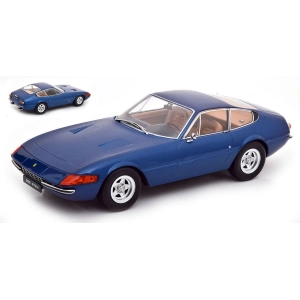 FERRARI 365 GTB/4 DAYTONA COUPE' 2 SERIES 1971 BLUE METALLIC 1:18 KK Scale Auto Stradali Modellino