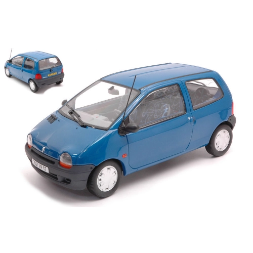 RENAULT TWINGO 1995 CYAN BLUE 1:18 Norev Auto Stradali Modellino
