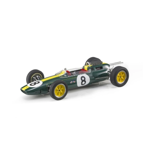 LOTUS CLIMAX 25 N.8 WORLD CHAMPION 1963 FURTHER CON TECA 1:18 Gp Replicas Formula 1 Modellino