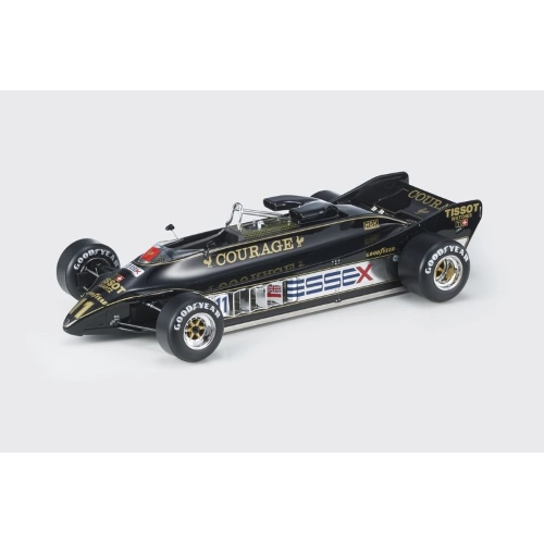 LOTUS 88B COURAGE ESSEX N.11 1981 ELIO DE ANGELIS CON TECA 1:18 Gp Replicas Formula 1 Modellino