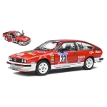 ALFA ROMEO GTV6 N.23 TOUR DE CORSE 1985 Y.LOUBET-J.B.VIEU 1:18 Solido Auto Rally Modellino