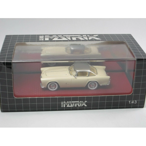 DODGE STORM ZEDER Z-250 BY BERTONE 1953 WHITE 1:43 Matrix Scale Models Auto Stradali Modellino