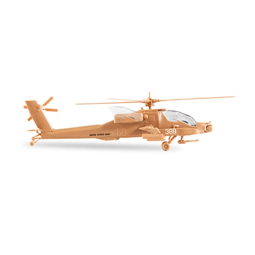 APACHE ELICOPTER KIT 1:144 Zvezda Kit Elicotteri Modellino