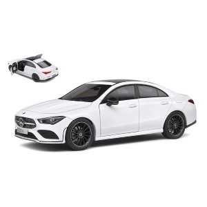 MERCEDES CLA C118 COUPE' AMG LINE 2019 WHITE 1:18 Solido Auto Stradali Modellino
