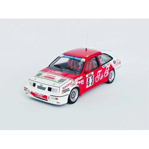 FORD SIERRA RS COSWORTH N.43 RALLY MONTE CARLO 1988 ROUGET-LELIEVRE 1:43 Trofeu Auto Rally Modellino