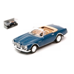 FACEL VEGA III CABRIOLET 1963 METALLIC BLUE 1:87 Norev Auto Stradali Modellino