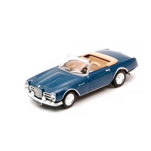 FACEL VEGA III CABRIOLET 1963 METALLIC BLUE 1:87 Norev Auto Stradali Modellino