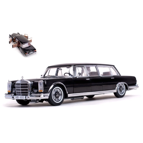 MERCEDES 600 (V100) PULLMAN PRESIDENTIAL LIMOUSINE 1966 1:18 SunStar Auto Stradali Modellino