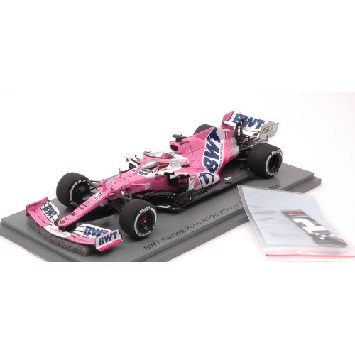 RACING POINT RP20 SERGIO PEREZ 2020 N.11 WINNER SAKHIR GP 1:43 Spark Model Formula 1 Modellino