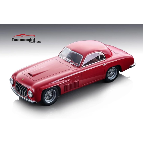 FERRARI 166 S COUPE ALLEMANO 1948 PRESS RED 1:18 Tecnomodel Auto Competizione Modellino