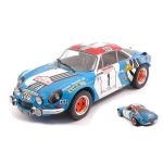 ALPINE RENAULT A110 N.1 TOUR DE CORSE 1973 NICOLAS-VIAL 1:18 Ixo Model Auto Rally Modellino