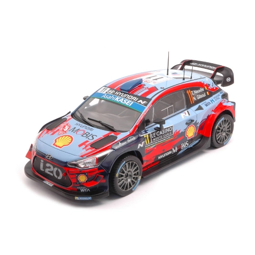 HYUNDAI i20 WRC N.11 WRC RALLY MONTE CARLO 2019 NEUVILLE-GILSOUL 1:24 Ixo Model Auto Rally Modellino
