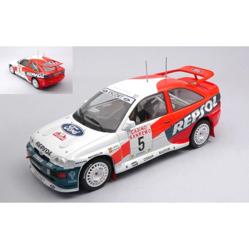 FORD ESCORT RS N.5 RALLY SAN REMO 1996 THIRY-PREVOT 1:24 Ixo Model Auto Rally Modellino