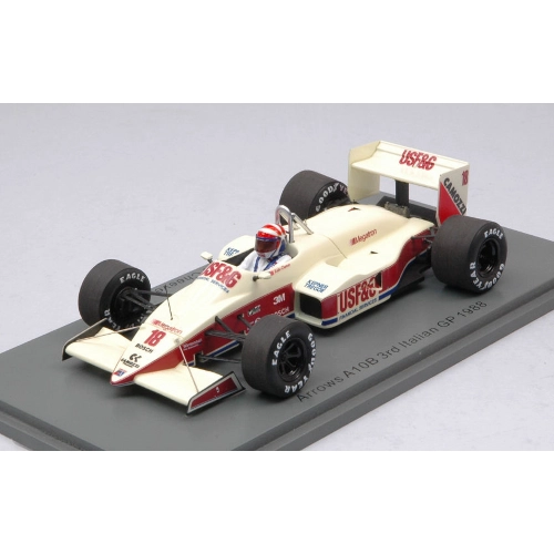 ARROWS A10B EDDIE CHEEVER 1988 N.18 3rd ITALIAN GP 1:43 Spark Model Formula 1 Modellino