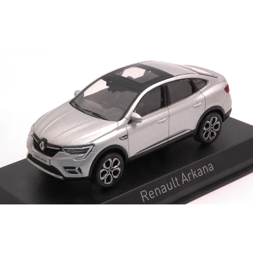 RENAULT ARKANA 2021 HIGHLAND GREY 1:43 Norev Auto Stradali Modellino