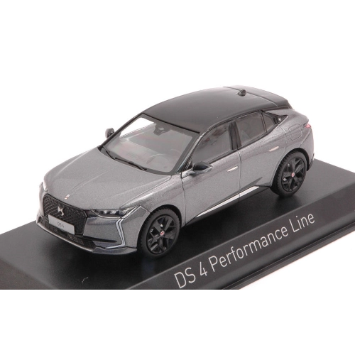 DS 4 PERFORMANCE LINE 2021 PLATINIUM GREY 1:43 Norev Auto Stradali Modellino
