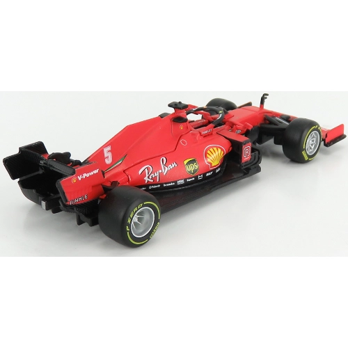 FERRARI F1 SF1000 SEBASTIAN VETTEL 2020 N.5 1:43 Burago Formula 1 Modellino