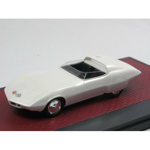 CHEVROLET ASTROVETTE CONCEPT 1958 METALLIC WHITE 1:43 Matrix Scale Models Auto Stradali Modellino