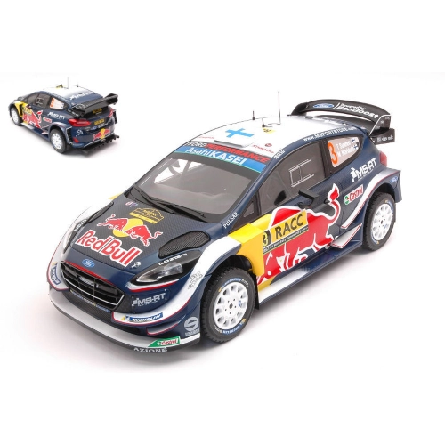FORD FIESTA WRC N.3 RALLY CATALUNYA 2018 SUNINEN-MARKULA 1:18 Ixo Model Auto Rally Modellino