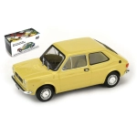 FIAT 127 1971 GIALLO TAHITI 1:43 Brumm Auto Stradali Modellino