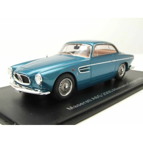 MASERATI A6G2000 ALLEMANO COUPE 1956 METALLIC TURQUOISE 1:43 Neo Scale Models Auto Stradali Modellino