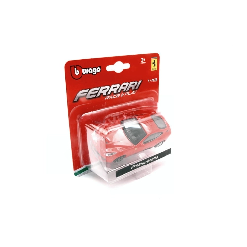 FERRARI F12 BERLINETTA 2012 RED 1:43 Burago Auto Stradali Modellino