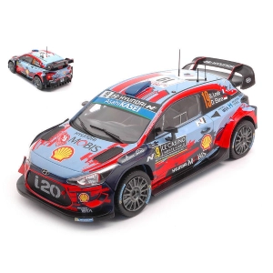 HYUNDAI i20 WRC N.19 WRC RALLY MONTE CARLO 2019 S.LOEB-D.ELENA 1:24 Ixo Model Auto Rally Modellino