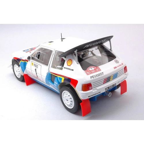 PEUGEOT 205 T16 N.1 MONTE CARLO 1986 T.SALONEN-S.HARJANNE 1:18 Norev Auto Rally Modellino