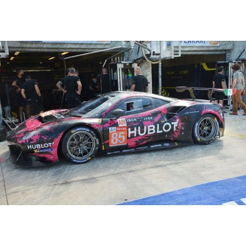 FERRARI 488 GTE EVO N.85 IRON LYNX LE MANS 2020 FREY-GATTING-GOSTNER 1:43 Looksmart Auto Competizione Modellino