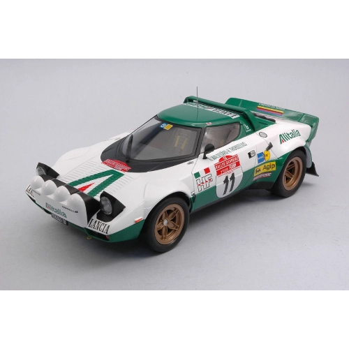 LANCIA STRATOS HF N.11 RALLY SAN REMO 1975 WALDEGAARD-THORSZELIUS 1:18 Ixo Model Auto Rally Modellino