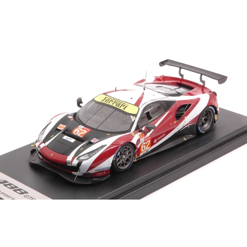 FERRARI 488 GTE EVO N.62 RED RIVER SPORT LE MANS 2020 GRIMES-HOLLINGS-MOWLEM 1:43 Looksmart Auto Competizione Modellino