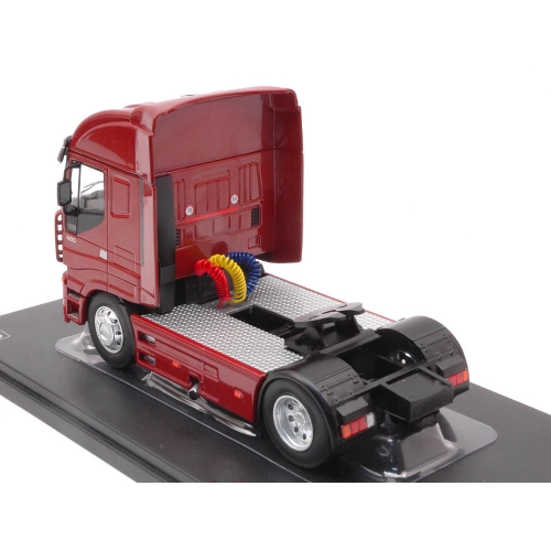 IVECO STRALIS 2012 METALLIC RED 1:43 Ixo Model Camion Modellino
