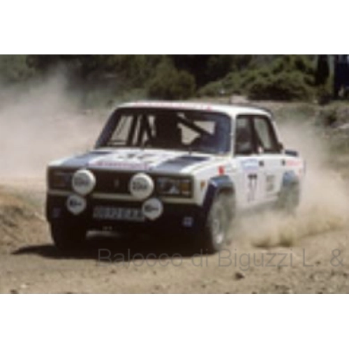 LADA 2105 N.37 RALLY ACROPOLIS 1983 VFTS OHU-DIENER 1:43 Ixo Model Auto Rally Modellino