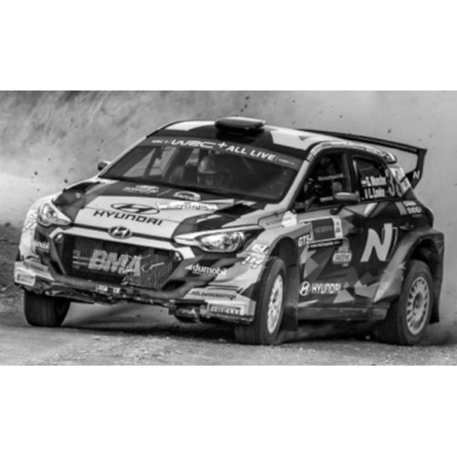 HYUNDAI i2 R5 N.36 RALLY ESTONIA 2020 MUNSTER-LOUKA 1:43 Ixo Model Auto Rally Modellino