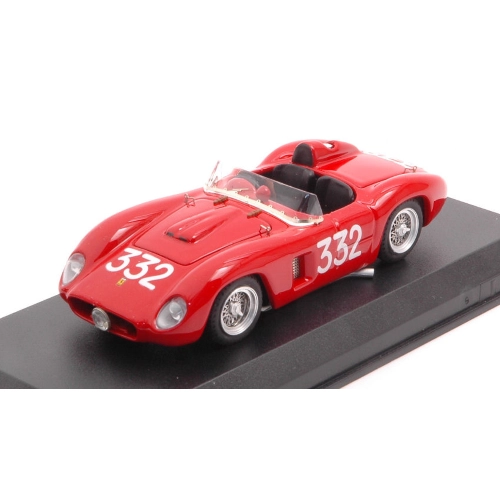 FERRARI 500 TR N.332 GIRO DI SICILIA 1957 CARLO RIVOLO 1:43 Art Model Auto Competizione Modellino