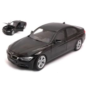 BMW 335i 3 SERIES F30) 2012 BLACK 1:18 Welly Auto Stradali Modellino