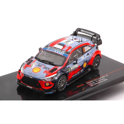 HYUNDAI i20 COUPE WRC N.8 RALLY MONZA 2020 OGIER-JARVEOJA 1:43 Ixo Model Auto Rally Modellino