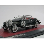 DUESEMBERG SJ 2608 TORPEDO PHAETON WALKER LA GRANDE BLACK 1930 1:43 Matrix Scale Models Auto d'Epoca Modellino