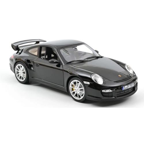 PORSCHE 911 GT2 2010 BLACK 1:18 Norev Auto Stradali Modellino