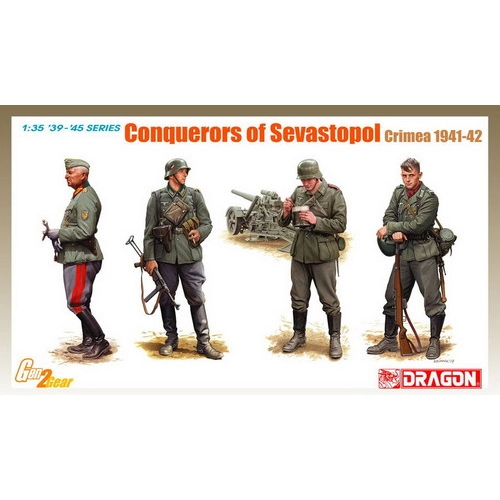 CONQUERORS OF SEVASTOPOL KIT 1:35 Dragon Kit Figure Militari Modellino