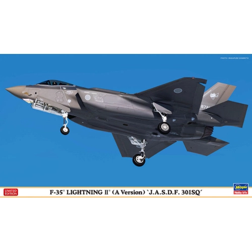 F35 LIGHTNING II A VERSION JASDF 301SQ KIT 1:72 Hasegawa Kit Aerei Modellino