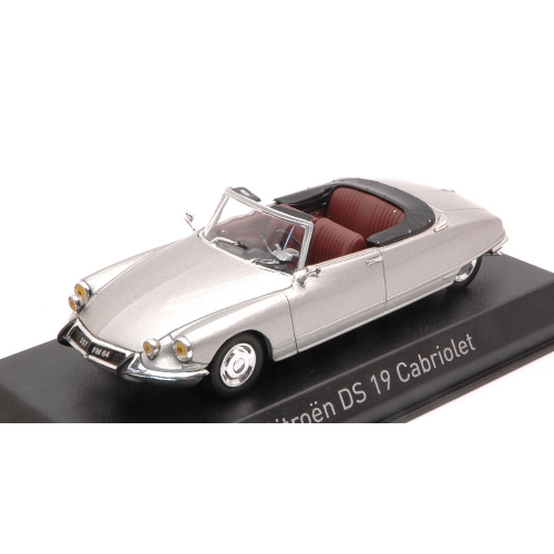 CITROEN DS 19 CABRIOLET 1965 PEARL GREY 1:43 Norev Auto Stradali Modellino
